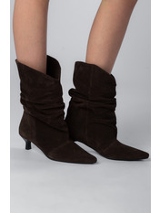 Чобітки CHB-7989 37 Шоколадний Коричневий Шоколадний 37