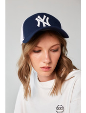 Бейсболка BK-1111 Біло-індиго Білий 55-56 Синій