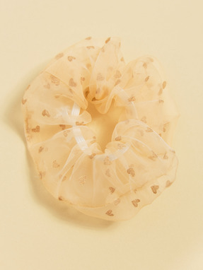 Резинка для волосся REZ-0004 Бежевий