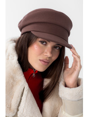 Кепі KEP-2208 56-57 Какао Коричневий Какао 56-57