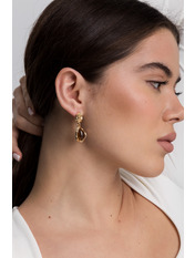 Сережки фігурні SER-99 Золотистий