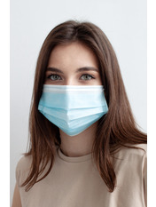 Захисна маска MAS-3692 Блакитний.