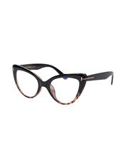 Іміджеві окуляри FІ-97398 Чорний Чорний з принтом