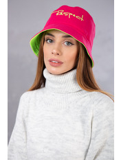 Панама PN-Resp_0200-11 Малиново-салатовий Рожевий 56-57 Зелений Червоний