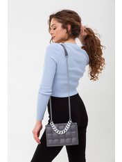 Сумка жіноча SYM-6206 Сірий Темно-сірий