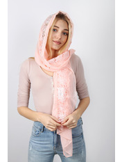 Шарф SVC-1902 Персиковий Помаранчевий яя_160*60