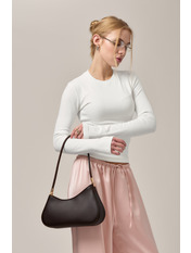 Сумка жіноча SYM-3-26-17 Шоколадний Коричневий