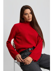 Светр KOF-8757 one size Червоний Червоний one size
