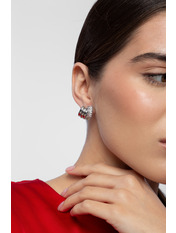 Сережки пусети SER-13490 Сріблястий