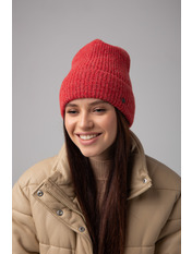 Вовняна шапка SHP-47514 Червоний