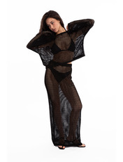 Костюм літній KT-202334 Чорний one size Чорний one size