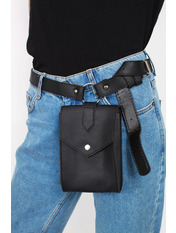 Сумка на пояс Кессід Чорний