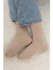 Чоловічі шкарпетки SH-1126-2 Бежевий