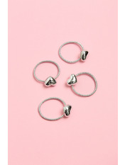 Набір резинок NREZ-0017 Сріблястий