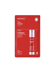 Двоетапна маска для обличчя з колагеном і мікроголками Medi-Peel 25 мл Для всіх типів Універсальний Для еластичності та пружності шкіри Red Lacto Collagen 3000 Shot Serum 2 Step Mask