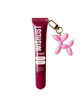 Блиск для губ Lip Gloss Balsam + іграшка-брелок Wishlist Ruby Nectar
