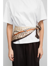 Хустка атласна APL-1525 Молочний