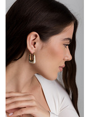 Сережки фігурні SER-97 Золотистий Золотистий 2