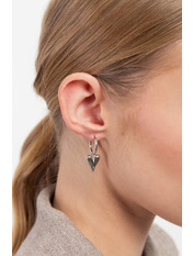 Сережки підвіски SER-13430 Сріблястий