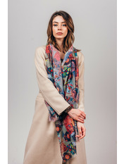 Шарф K-1906 Оливковий Зелений яя_180*80