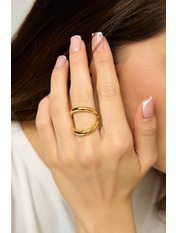 Каблучка KOL-3196 Золотистий