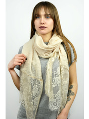 Шарф Діва Бежевий яя_200*70
