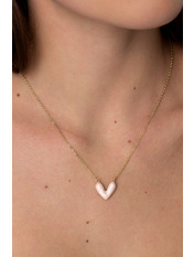 Ланцюжок CEP-14845 Золотистий+рожевий Золотистий