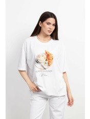 Футболка FUT-251096 Білий one size Білий one size