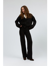Трикотажний костюм KT-92606 one size Чорний Чорний one size