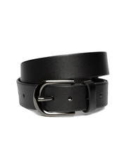 Ремінь шкіряний  97 см REM-580 Чорний