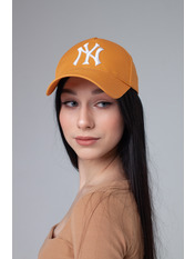 Бейсболка BK-4899 Коричневий 55-56 Гірчично-білий Білий