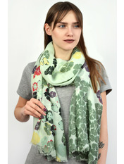 Шарф Адіна Зелений 5 Зелений яя_180*85