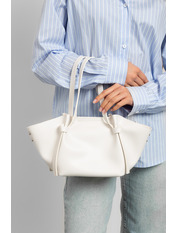 Сумка жіноча з еко-шкіри SYM-24-58 Молочний