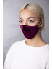 Іміджева маска MAS-6 Бордовий