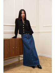 Спідниця U-3039 Синій 36