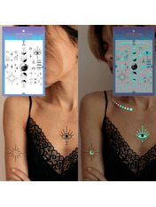 Тату набір  NIGHT SHOW неонові LB-166