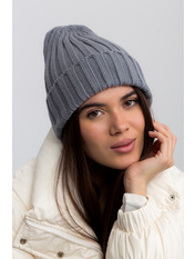 Трикотажна шапка SHP-25009 Сірий