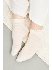 Шкарпетки SH-9029 Молочний Рожевий+молочний