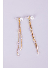 Сережки підвіски SER-870 Золотистий