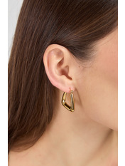 Сережки фігурні SER-303 Золотистий