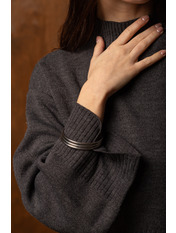 Набір браслетів BRS-DM-2242 Сріблястий