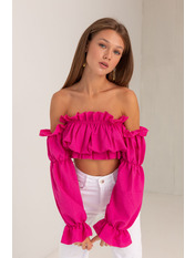 Топ жатка FUT-12251 Рожевий S