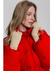 Мітенки M-102 one size Бежевий Бежевий one size