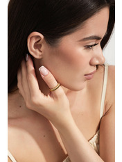 Каблучка KOL-DM-24 Золотистий 9 Золотистий