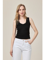 Топ FUT-251024 S Чорний Чорний S