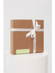 Подарункова коробка крафтова велика