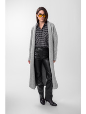 Кардиган KAR-8612 one size Сірий Світло сірий Світло сірий one size