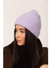 В'язана  шапка SHP-3213 Ліловий Фіолетовий