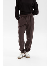 Джогери з трьохнитки BR-820 Темний шоколад Коричневий XS/S Темний шоколад XS/S