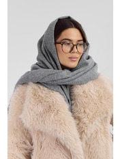 Шарф SH-23703 Темно сірий Сірий